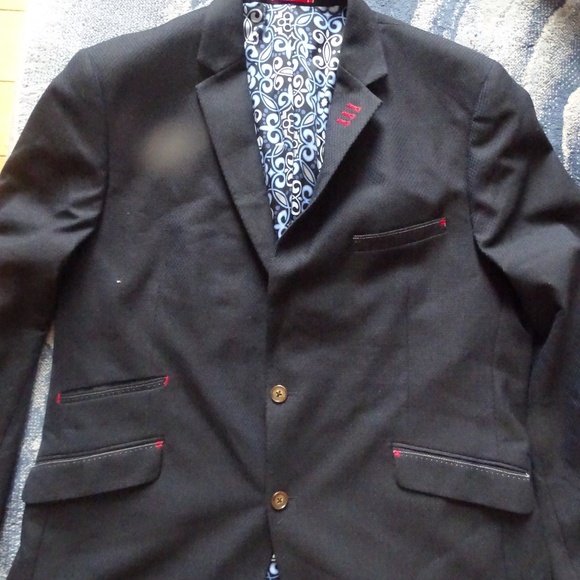 LIKE NEW AU NOIR MENS SUIT JACKET - Picture 2 of 6